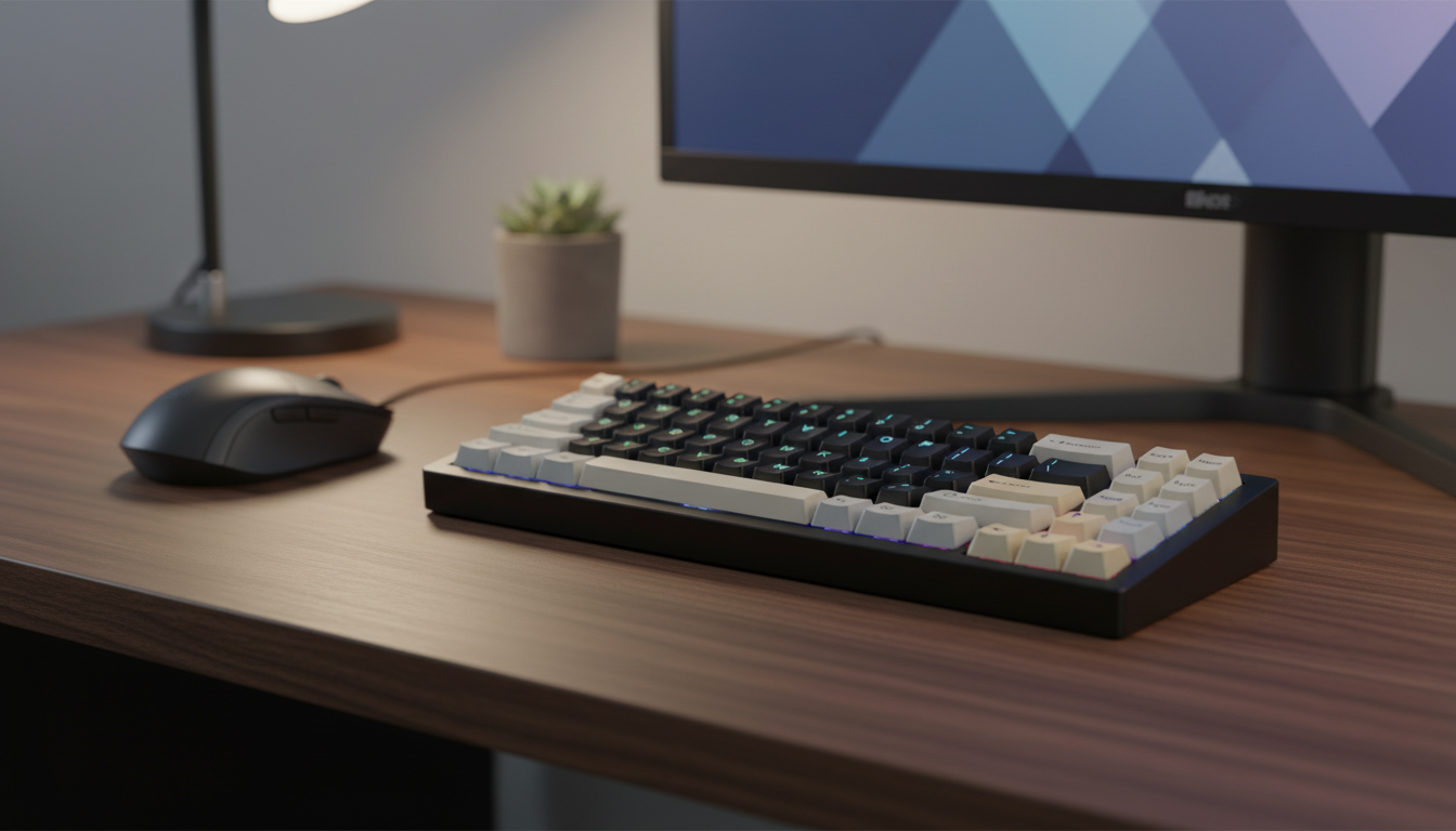 68% Wireless Hot-Swap Keyboard: CNC Aluminum + RGB